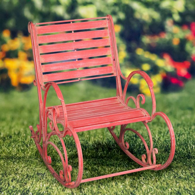 Iron Rocking Bench Arm Chair & Swing Benches