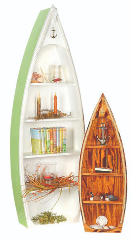 Canoe Rowboat Boat Bookshelf