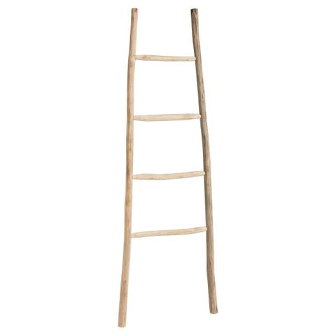 Burnett Ladder Decorative Wood Ladder Towel Blanket Rack