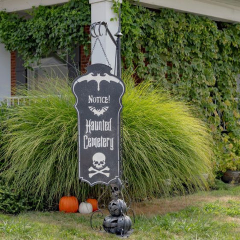 Skeleton Pumpkin Witch Jack-O-Lantern Figurines and Halloween Decorations