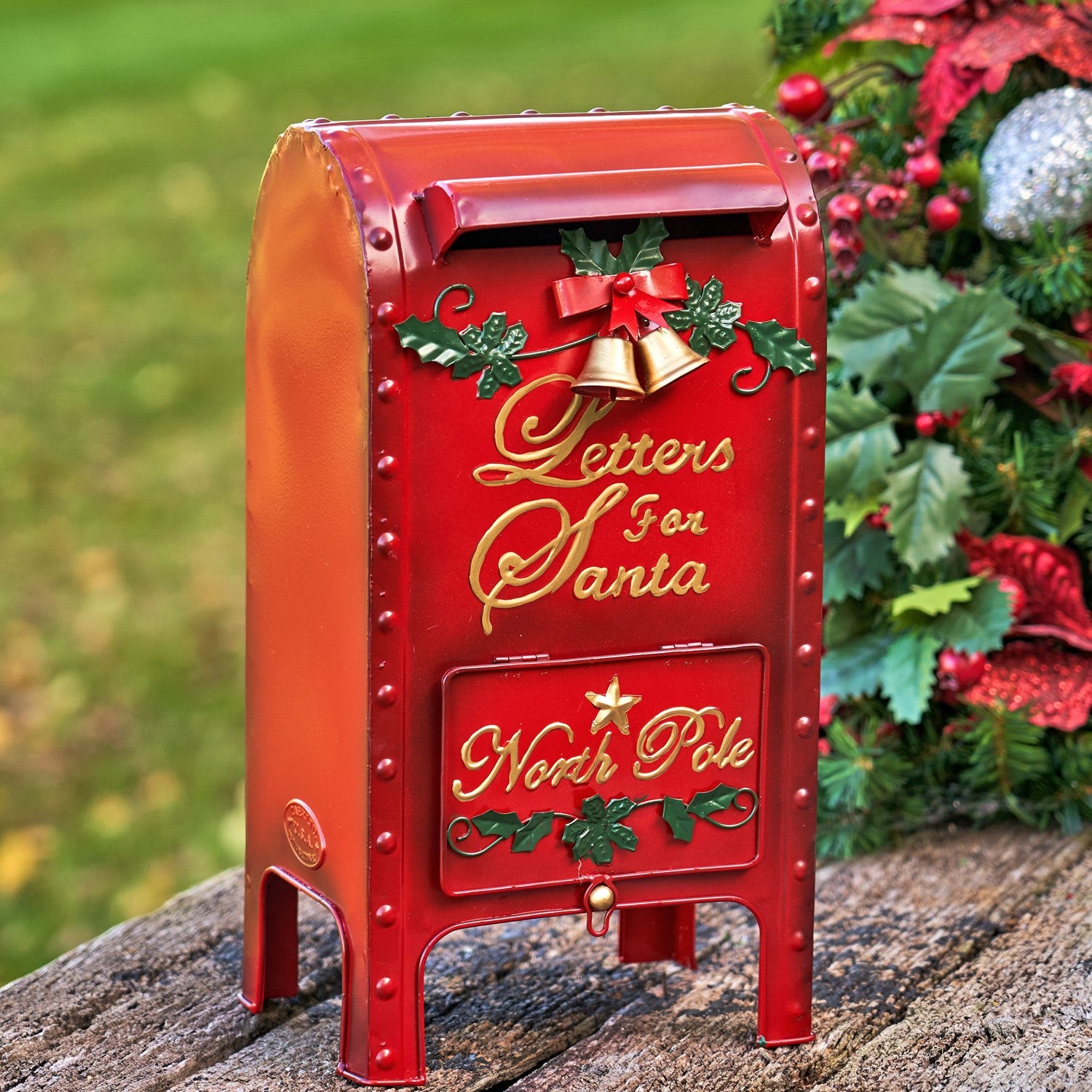 Set of Christmas Mailboxes | Letters for Santa – YardEpic
