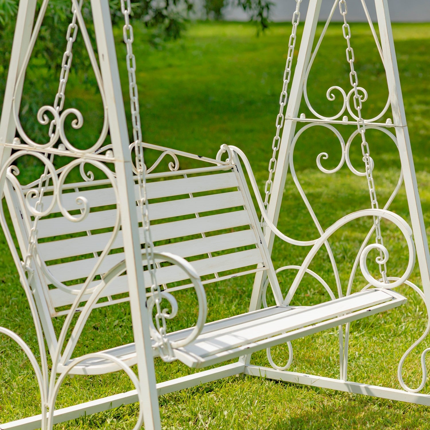 Iron Rocking Bench Arm Chair & Swing Benches