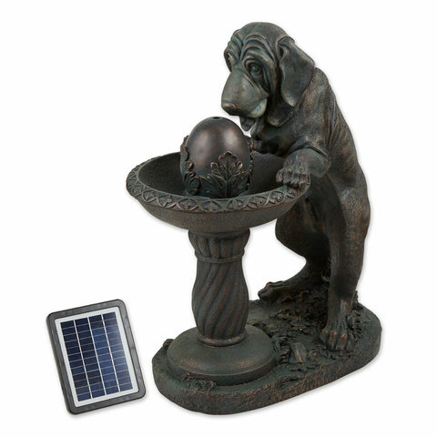 Thirsty Dog Garden Water Fountain - Solar or Cord Power