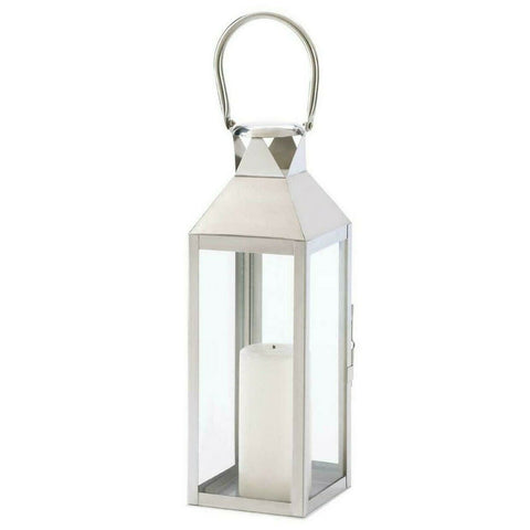 Stainless Steel Lanterns for Candles | Garden Lighting | Large Outdoor Lanterns
