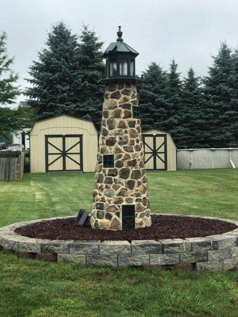 Stone Lighthouses – YardEpic